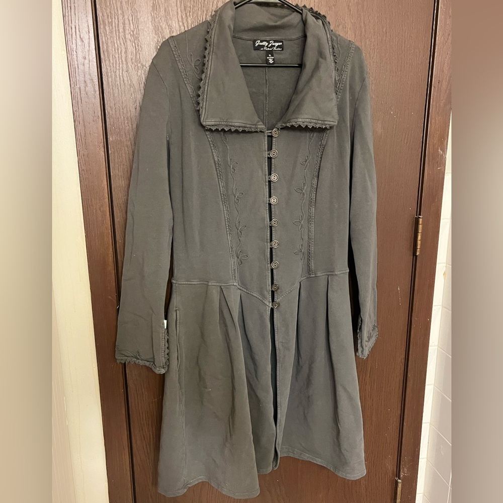 Getty Zueger button up 100% cotton dress